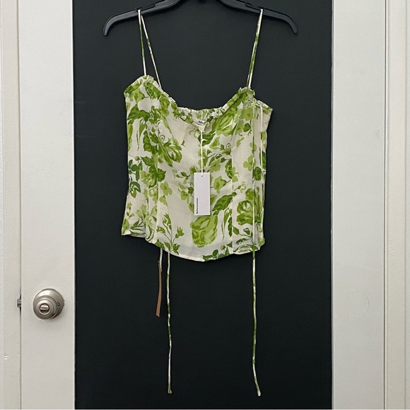 NWT Reformation Novena Top Color Rialto (Size 8) - Picture 4 of 7